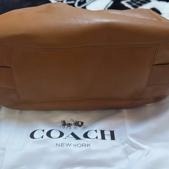 Coach Brown Leather Bag - Picture 4 of 10